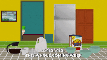 kyle broflovski breakfast GIF by South Park