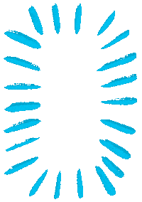Happy Blue Lines Sticker by Bombay Sapphire