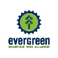 EvergreenMTB mountain bike evergreen evergreen mountain bike alliance evergreenmtb Sticker