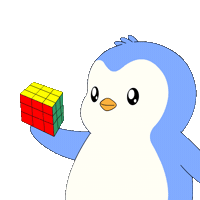 Penguin Solve Sticker by Pudgy Penguins