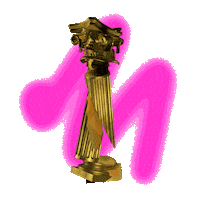 3D Gold Sticker