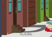 eric cartman snow GIF by South Park 