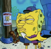 Spongebob Looking GIF