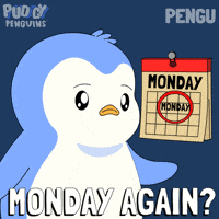 Penguin Monday GIF by Pudgy Penguins