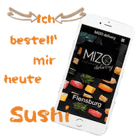 MiWeSt sushi flensburg mizo lieferservice Sticker