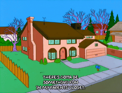 searching bart simpson GIF