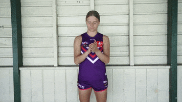 Clap Hyde GIF by Fremantle Dockers
