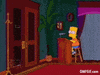 awkward simpsons GIF
