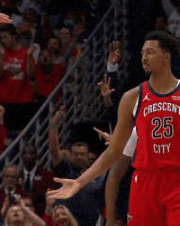 Nba Pelican GIF by New Orleans Pelicans