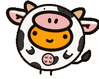 New Year Cheese Sticker