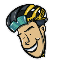 Cyclist Sepp Sticker