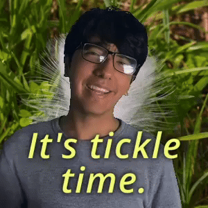 It's tickle time.
