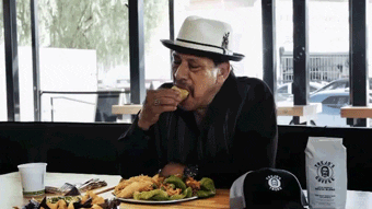 Danny Trejo Eating GIF by Remezcla