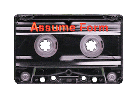 form assume Sticker by James Blake