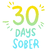 Alcohol Free Aa Sticker by Sarah The Palmer