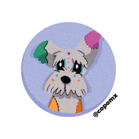 Dog Sticker by copomx
