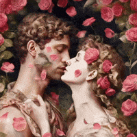In Love Kiss GIF by Maryanne Chisholm - MCArtist