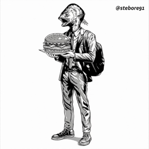 Fishman Bigburger GIF