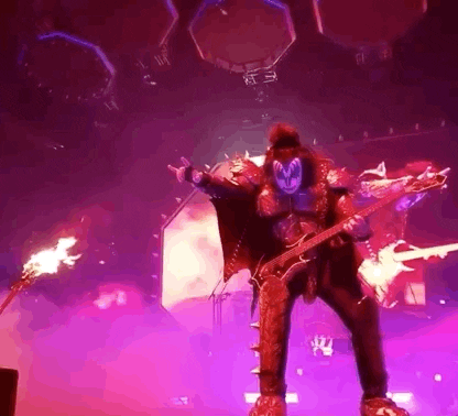 Rock And Roll Fire GIF by KISS