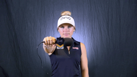 womens golf mic drop GIF by LPGA