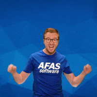 Cheer Yes GIF by AFAS Software