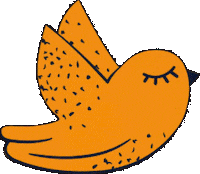 Bird Sticker by Wendy Ramos