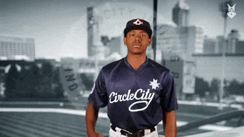 Excited Minor League Baseball GIF by Indianapolis Indians