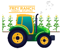 FreyRanchDistillery farm farmer farming tractor Sticker