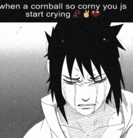 Sasuke Sharingan Cornball GIF