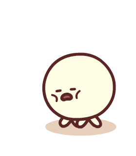 acommz hungry 배고파 퇴근 leave work Sticker