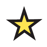 Star Sticker by Earth Rated