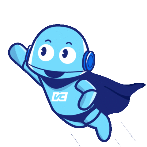 Hero Flying Sticker by vcgamers