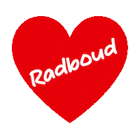 Student Love Sticker by Radboud University