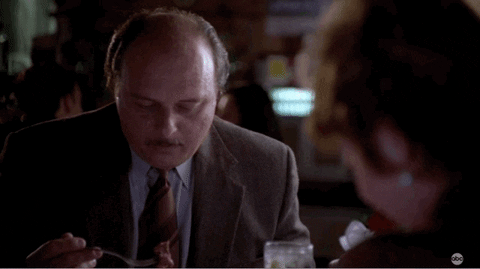 nervous nypd blue GIF by Vulture.com