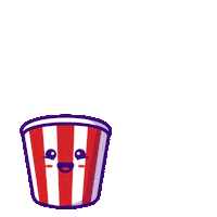MajorChickenOfficial chicken bucket fried chicken chicken bucket Sticker