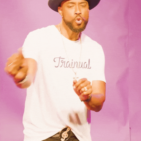 trainual giphyupload dance dancing pink GIF