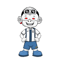 Alianza Lima Happy Monkey Sticker by Zhot