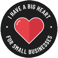 Shop Small Sticker by Brkich Design Group