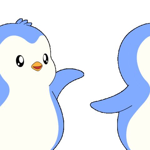 Happy Dance Sticker by Pudgy Penguins