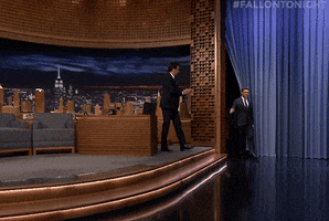 fallontonight smile hello hi wave GIF