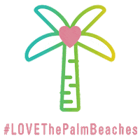 Heart Love Sticker by The Palm Beaches