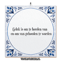 Nl Geluk Sticker by Tegelspreuken.nl
