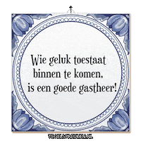 Wijsheid Spreuk Sticker by Tegelspreuken.nl