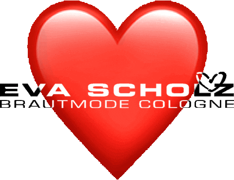 Heart Bridetobe Sticker by Eva Scholz Brautmode