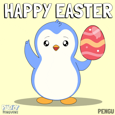 Easter Eggs Penguin GIF by Pudgy Penguins