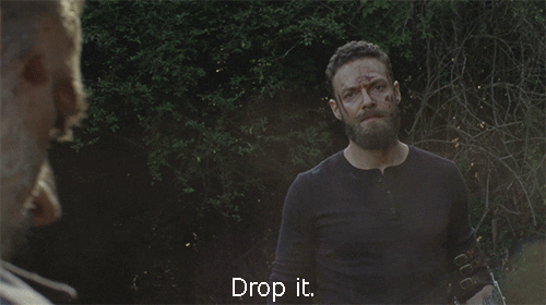Let It Go GIF by The Walking Dead
