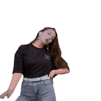 girl hair flip Sticker by Sony Music Colombia