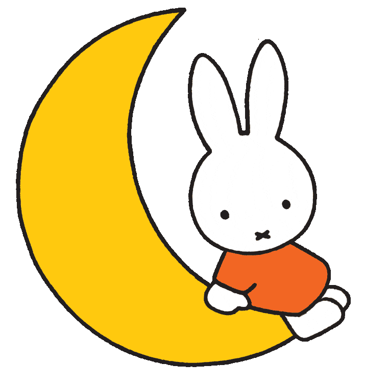 Baby Moon Sticker by nijntje/miffy