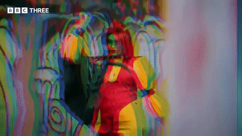 Drag Race Blu Hydrangea GIF by BBC Three