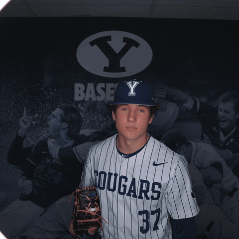 Sport Baseball GIF by BYU Cougars